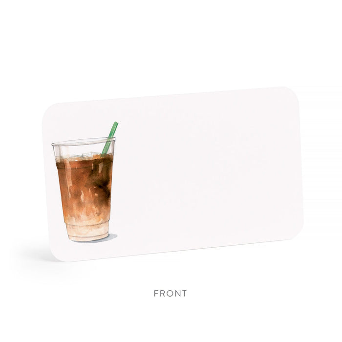 Iced Coffee Little Notes® NEW 55 Count