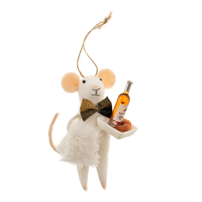 Sommelier Mouse Ornament