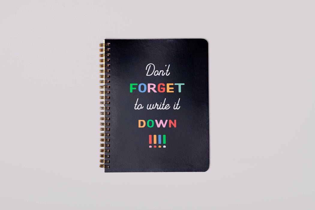 Rough Draft Mini Notebook, Don't Forget to Write it Down