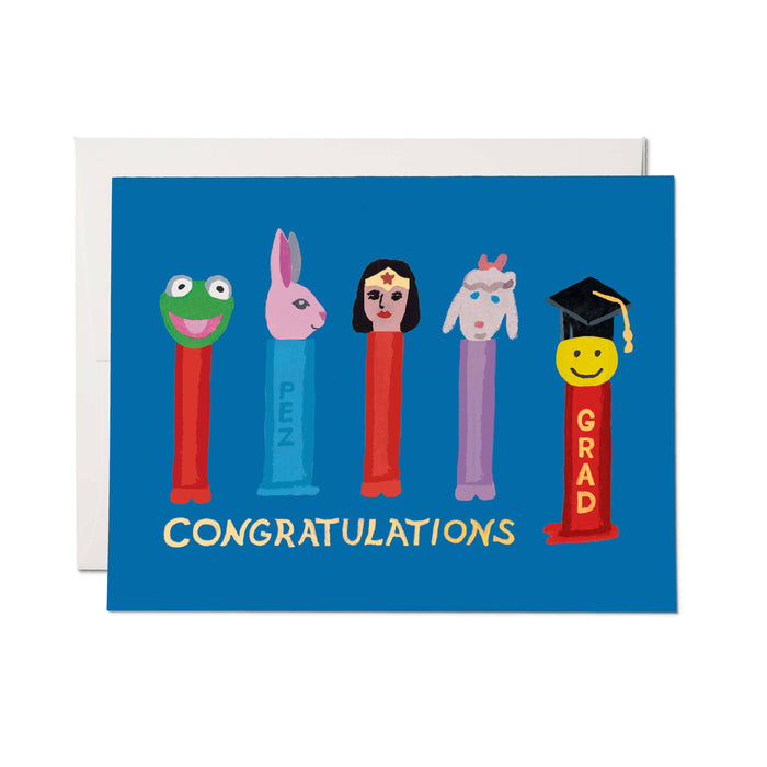 Happy Grad greeting card: Single