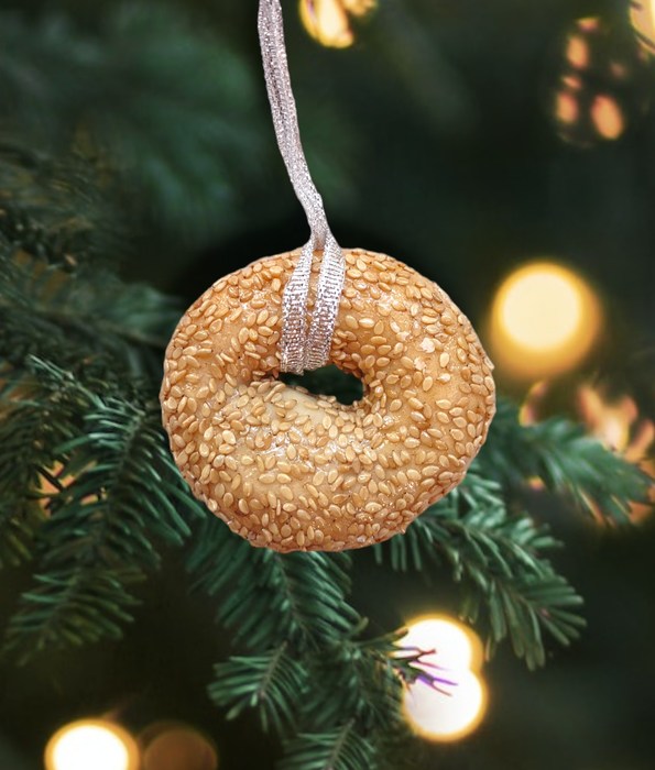 Real Bagel Ornaments: Everything