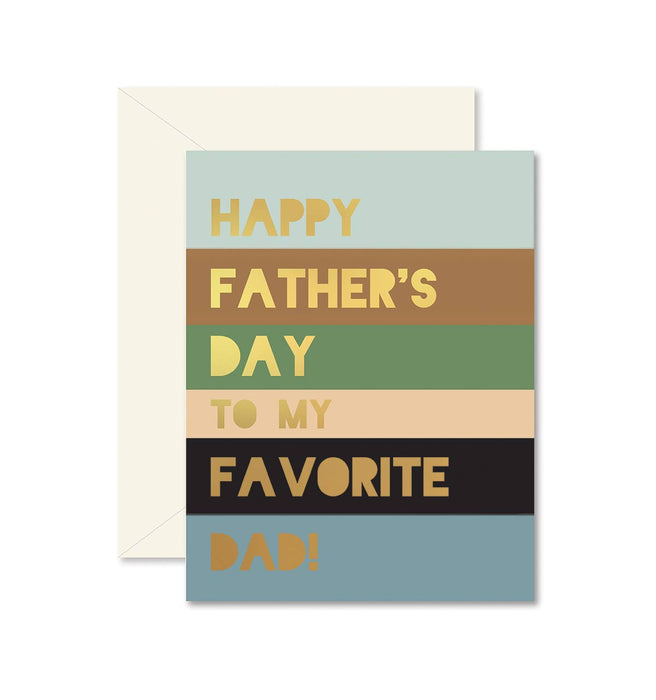 Colorblock Favorite Dad