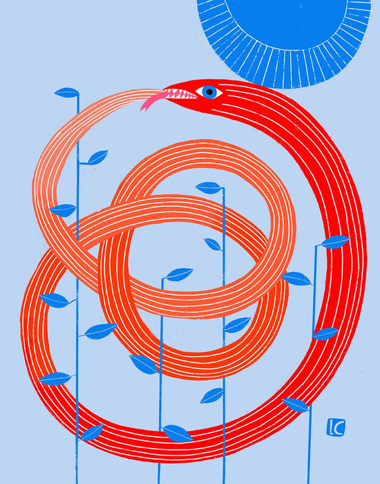 Ouroboros - Art Print: 11" x 14"