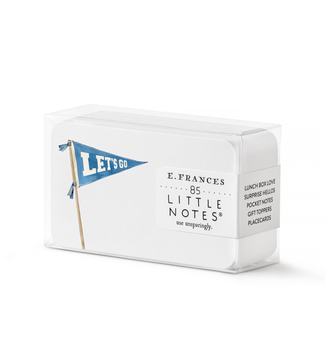Let's Go Pennant Little Notes