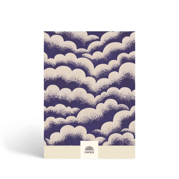 Guided Travel Journal, A5 Hardcover -  Sky High