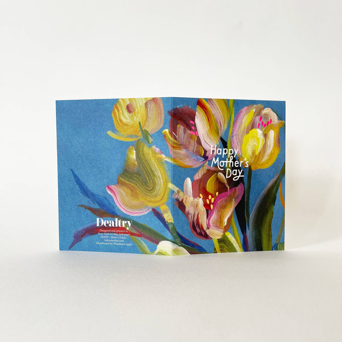 Moms Tulips by Helen Dealtry