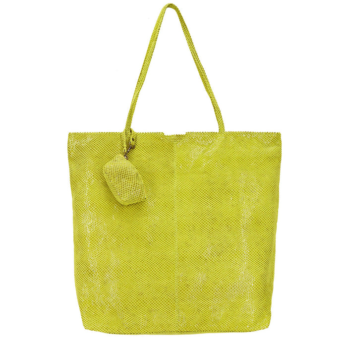 Gemma Handcrafted Leather Tote Bags: Berry