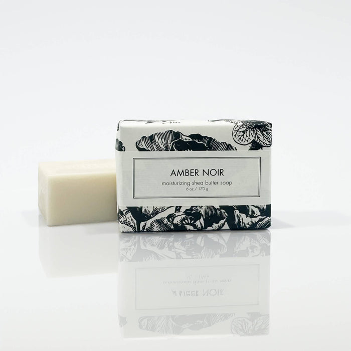 Amber Noir Shea Butter Soap - Bath Bar