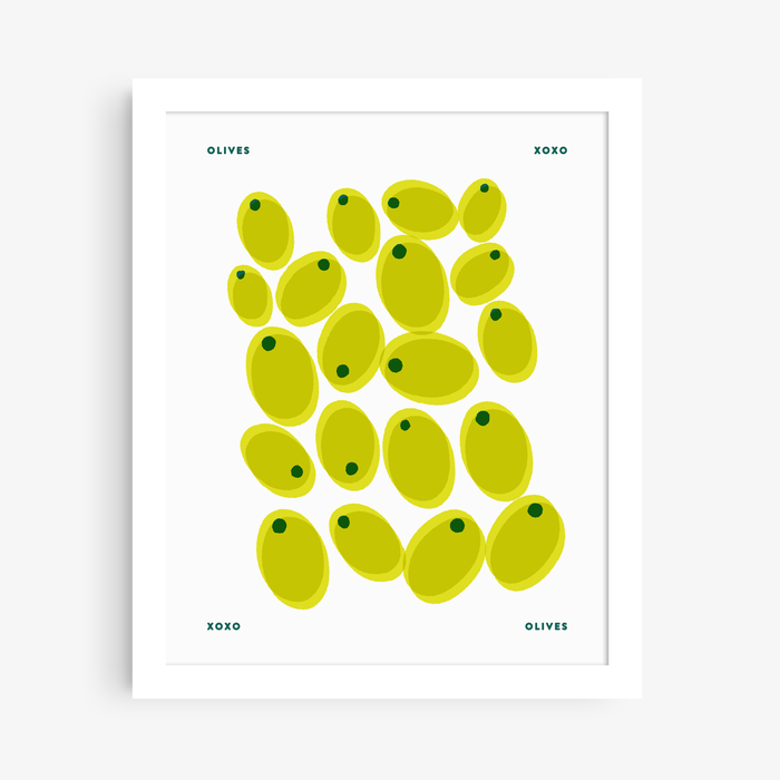 XOXO Olives Print: 5"x7"