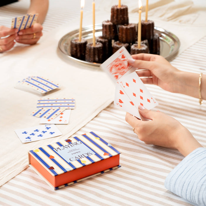 Playing Cards, Set of 2 - Suits & Stripes