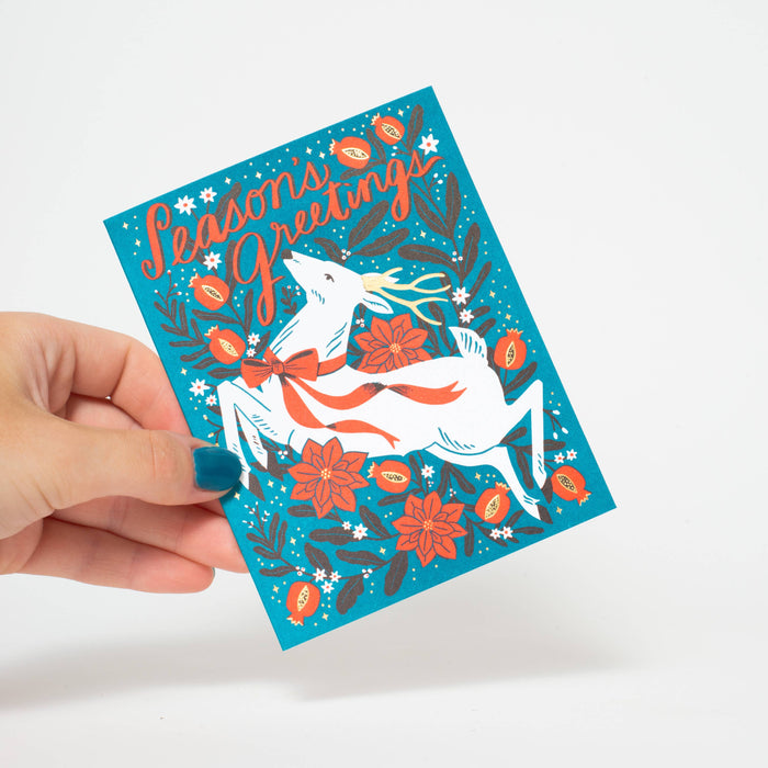 Season's Greetings Deer