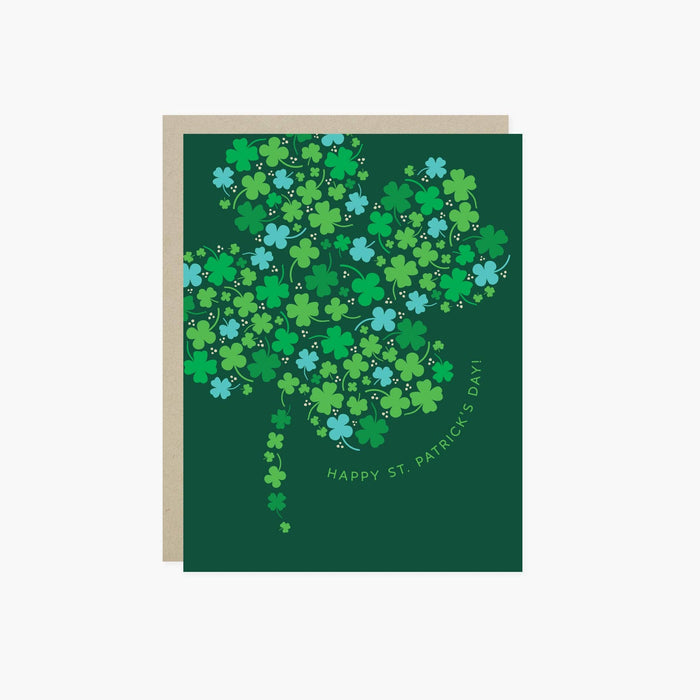 Tiny Shamrocks Card