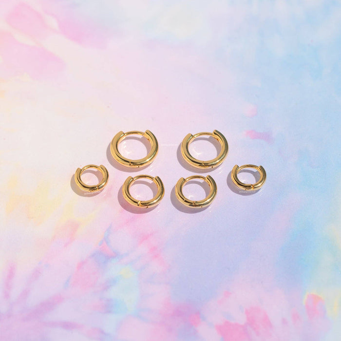 Angel City Hoop Set: Gold