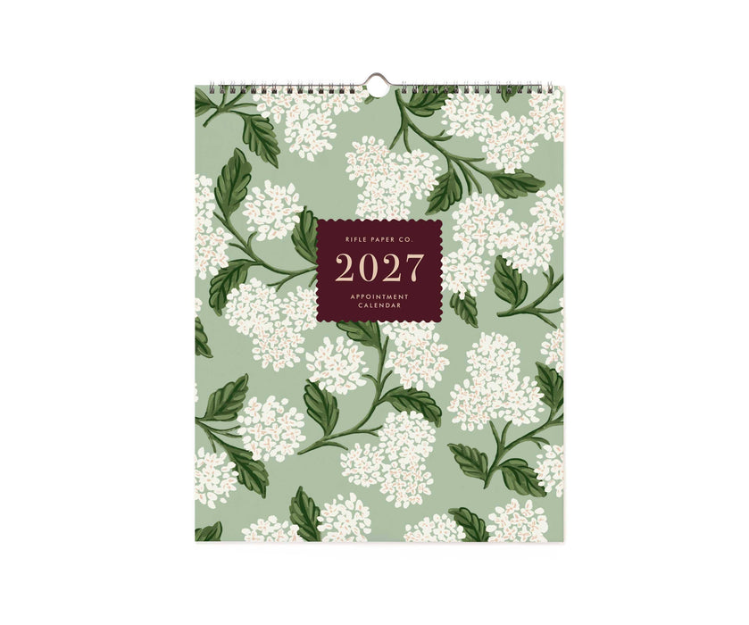 2027 Floral Appointment Calendar