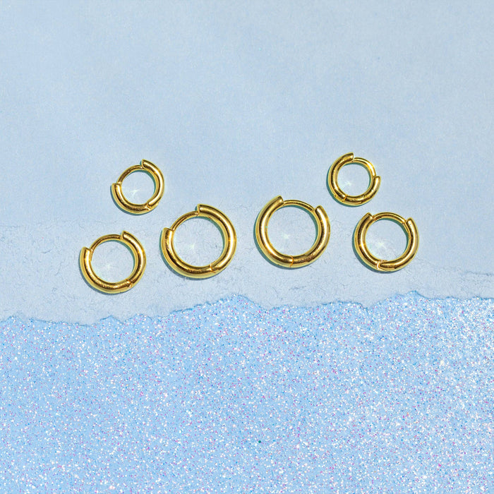 Angel City Hoop Set: Gold