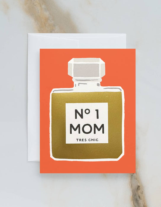 No. 1 Mom Greeting Card