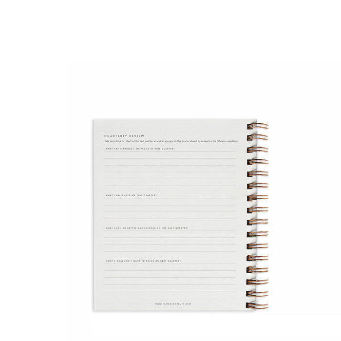 Quarterly Overview Planner | LTD Edition Colors // Undated: Clay