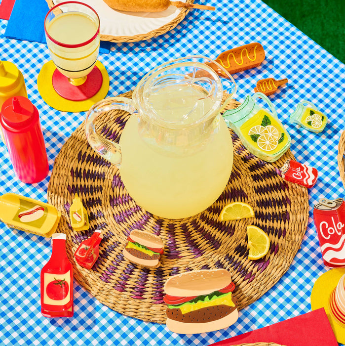 Mini Lemonade Pitcher Hair Claw Clip