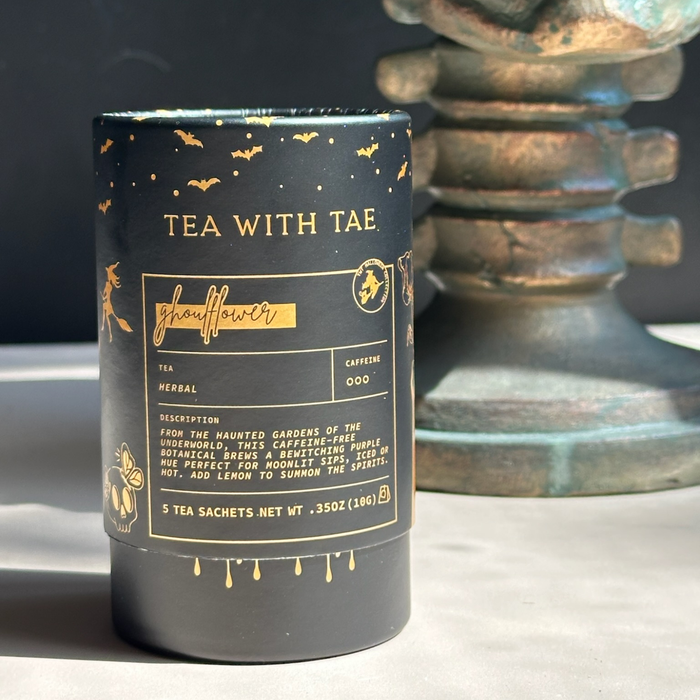 Ghoulflower Halloween Mini Tea Tube Gift (5 Tea Bags)
