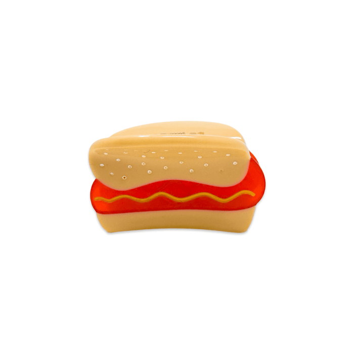 Mini Hot Dog Hair Claw Clip