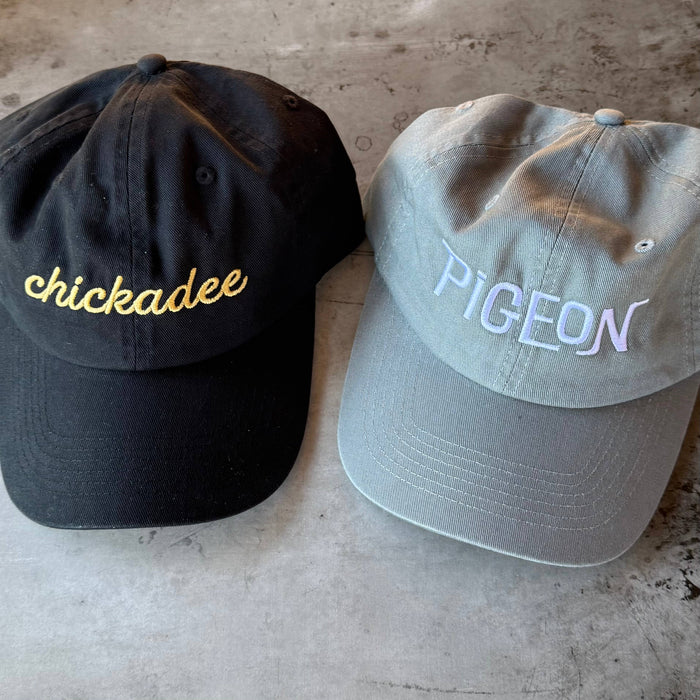 Pigeon Dad Hat baseball cap bird birder Museum city nature