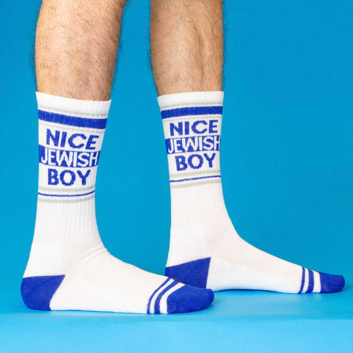 Nice Jewish Boy Gym Crew Socks