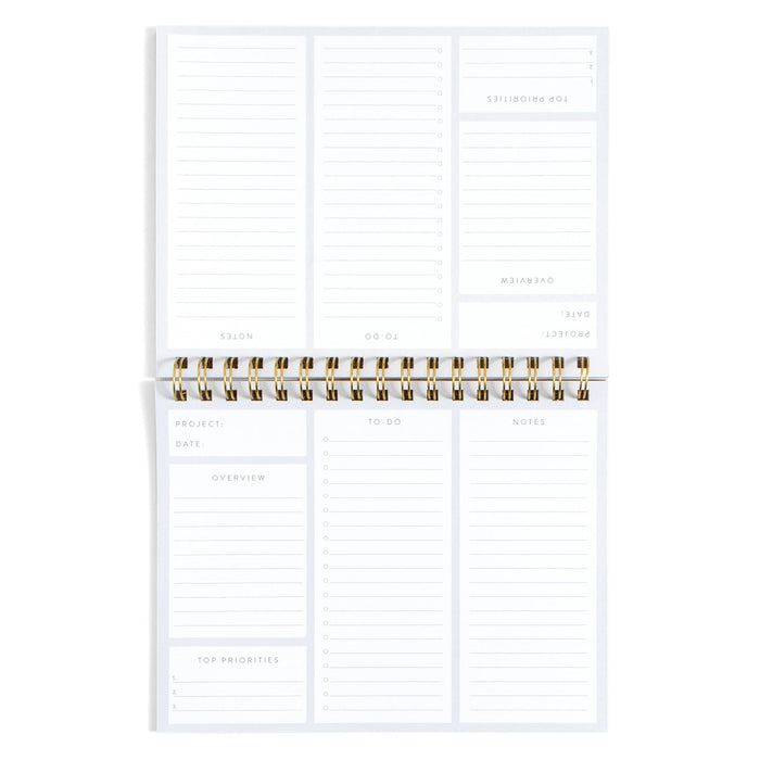 Undated Spiral Project Planner