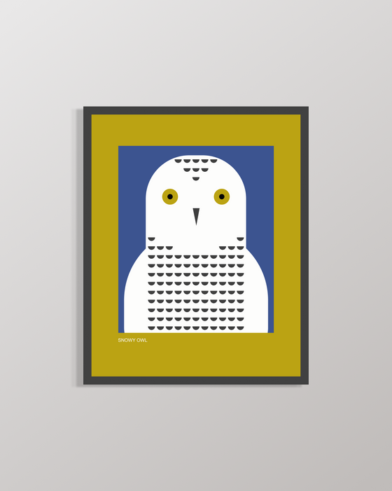 Snowy Owl | 8x10 Art Print