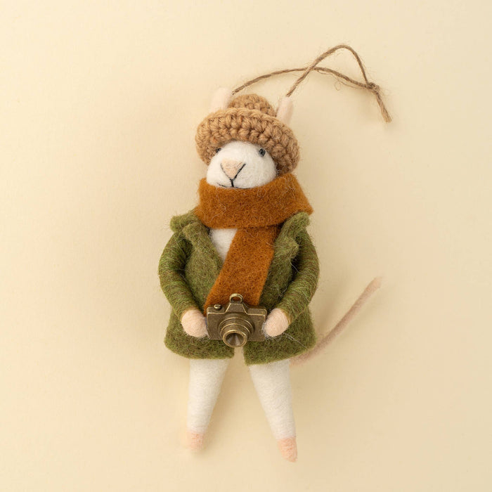 Photographer Philip Mouse Holiday Ornament