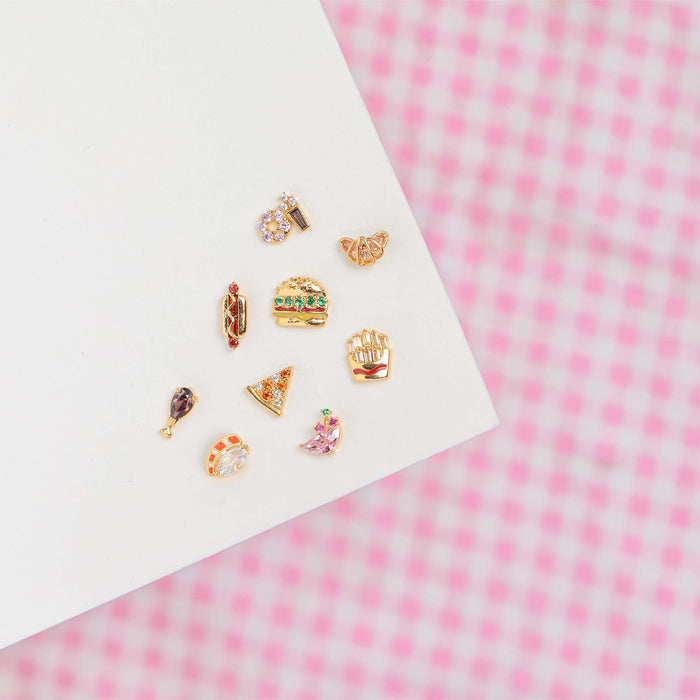 Hot Dog Studs: Gold