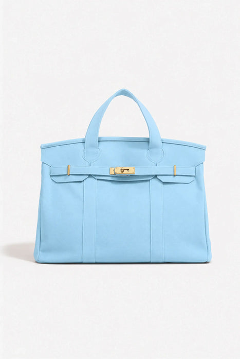 NEW! Premium Pastel Solid Colors Boatkin Boat Canvas Bag: Olive Green