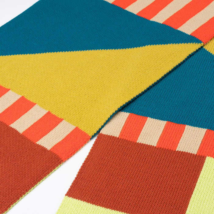 Kite Big Scarf: Rust Lime