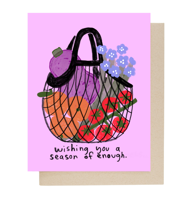 Season of Enough Card - Case Pack of 6 Cards