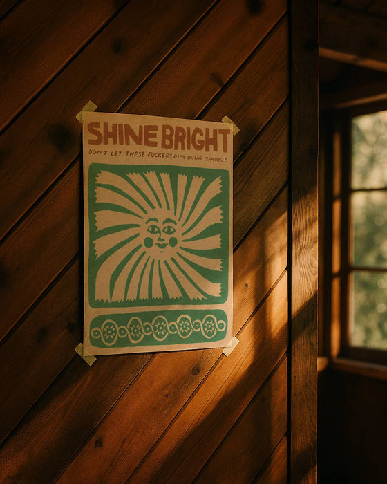 Art Print - Shine Bright: 11X14"