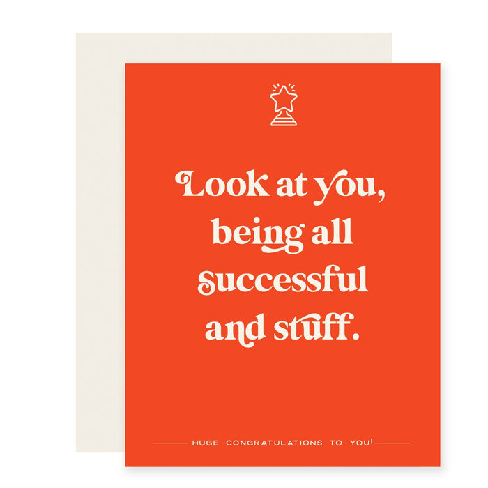 Successful & Stuff | Congratulations Card