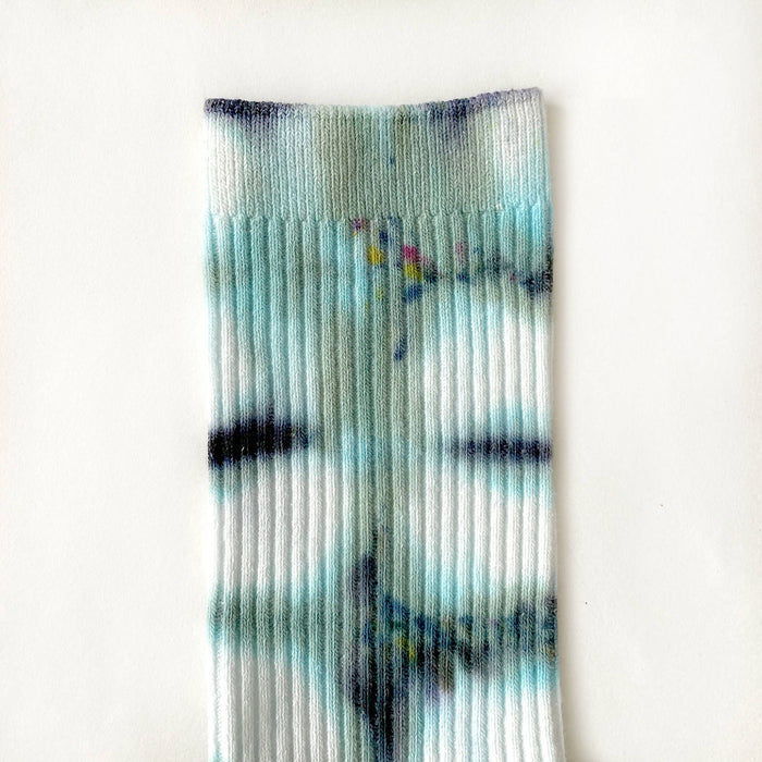 Scoot Tie-Dye Dressy Socks: Medium (W 6-10 / M 6-8)