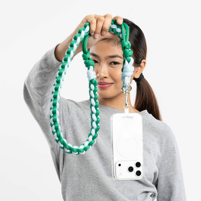 Duo Adjustable Phone Strap: Poppy Lilac