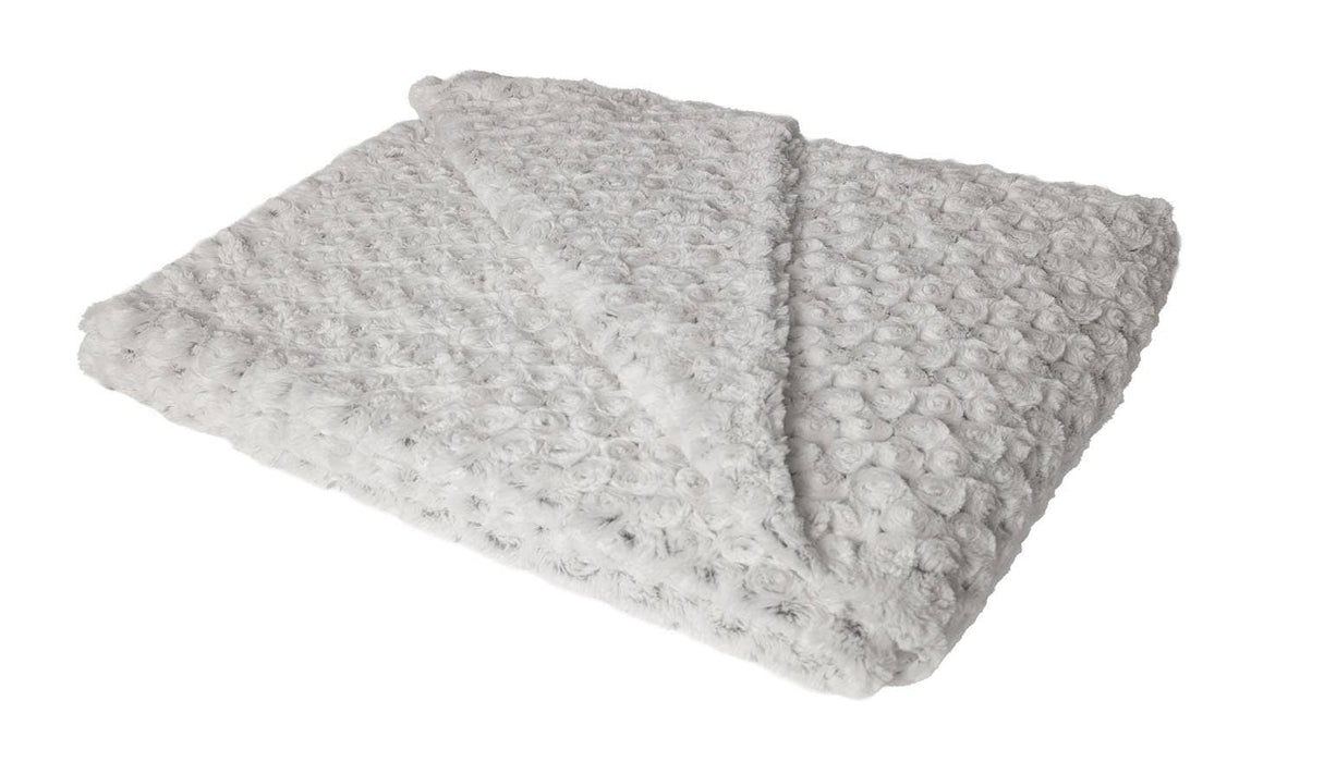 Throw - Standard 58" x 45" Assorted Faux Fur: Rusty Rock / Faux Fur 100% Polyester / 45" x 58" Standard Size Throw