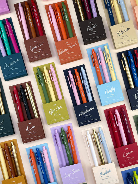 Studious Jotter Gel Pen: Set of 3
