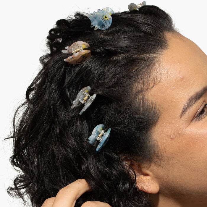 PREORDER: Micro Fish Hair Claw Clip Set