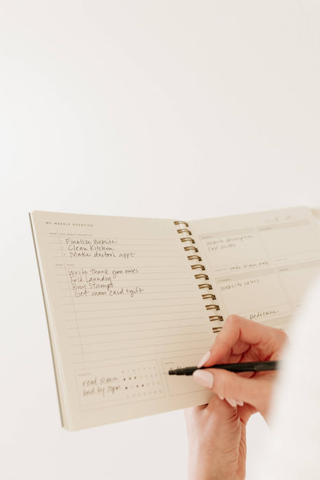 Quarterly Overview Planner | LTD Edition Colors // Undated: Clay
