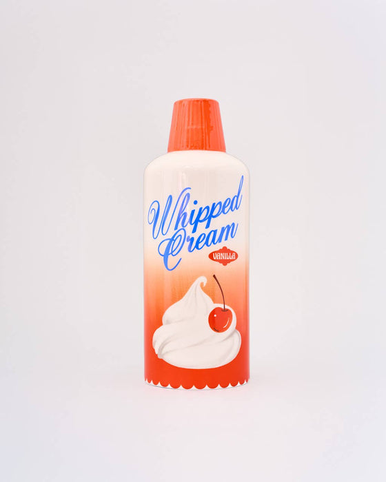 Ceramic Vase, Whipped Cream