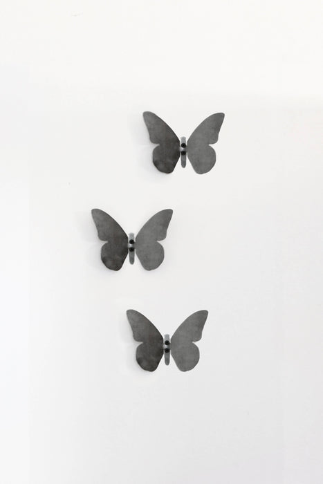 Butterfly Wall Hook - Untreated Natural Finish