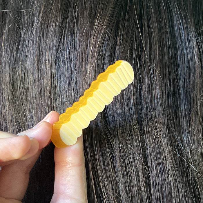 Crinkle Cut Fries Hair Clip Set