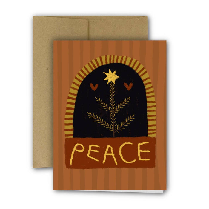 PEACE SAPLING Holiday Card