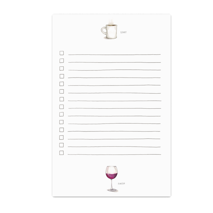 Start & Finish Notepad