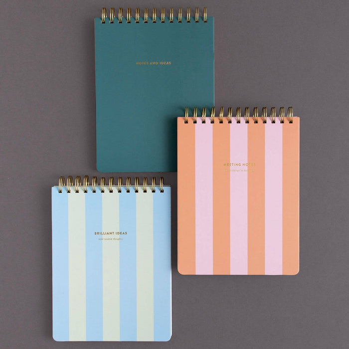 Meeting Notes Top Spiral 7x9 Notebook