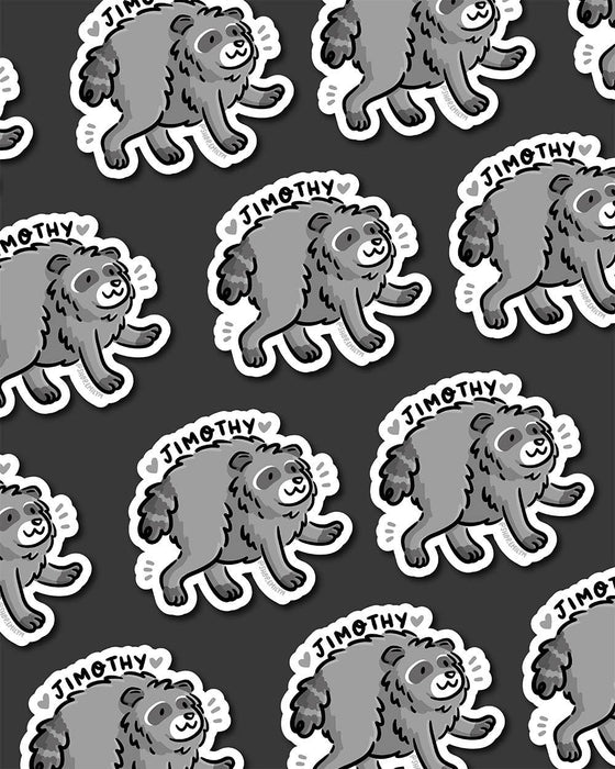 Jimothy the Raccoon Sticker