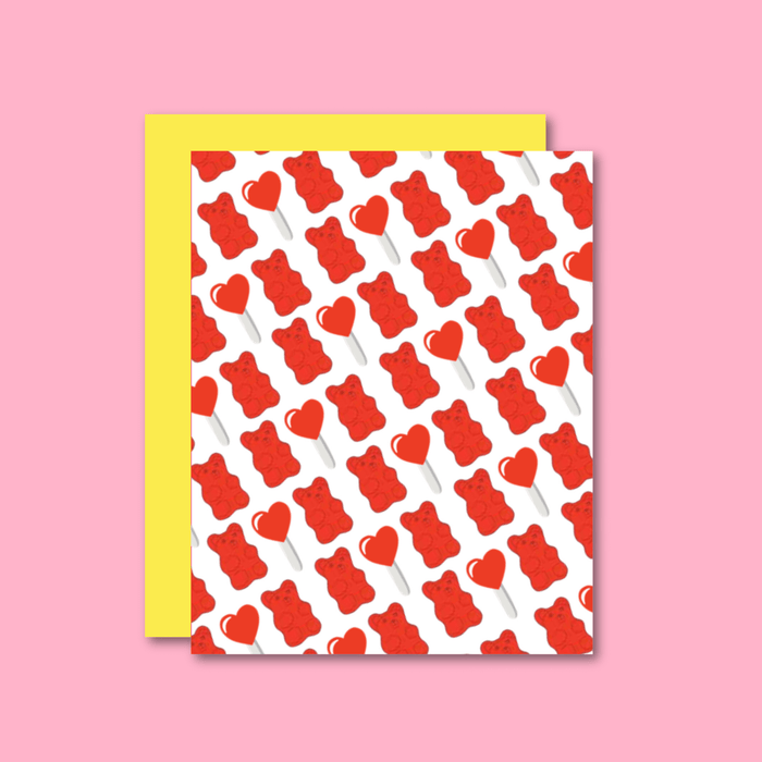 Love Bears Risograph Card