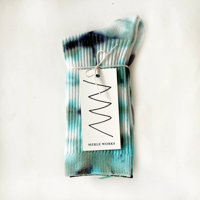Scoot Tie-Dye Dressy Socks: Medium (W 6-10 / M 6-8)